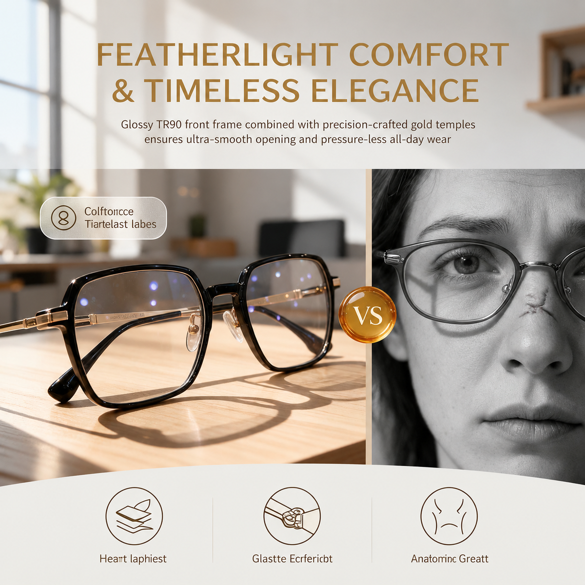 Fashion-Forward Oversized Reading Glasses for Women – Modern Photochromic & Blue Light Blocking Readers